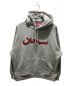 SUPREME（シュプリーム）の古着「Arabic Logo Hooded Sweatshirt」｜グレー