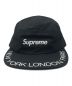 SUPREME（シュプリーム）の古着「VISOR PRINT CAMP CAP」｜ブラック