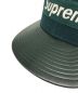 中古・古着 New Era (ニューエラ) SUPREME (シュプリーム) Leather Visor CAP グリーン：8000円