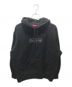 SUPREMEシュプリーム）の古着「KAWS Chalk Logo Hooded　21SS」｜ブラック