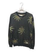 WACKO MARIAワコマリア）の古着「JACQUARD SWEATER　17SS-WMK-KN-12」｜ブラック