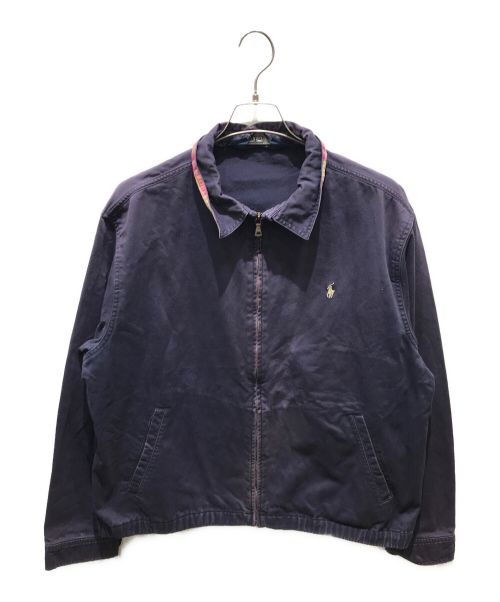 POLO RALPH LAUREN（ポロ・ラルフローレン）POLO RALPH LAUREN (ポロ・ラルフローレン) スイングトップ ネイビー サイズ:Lの古着・服飾アイテム