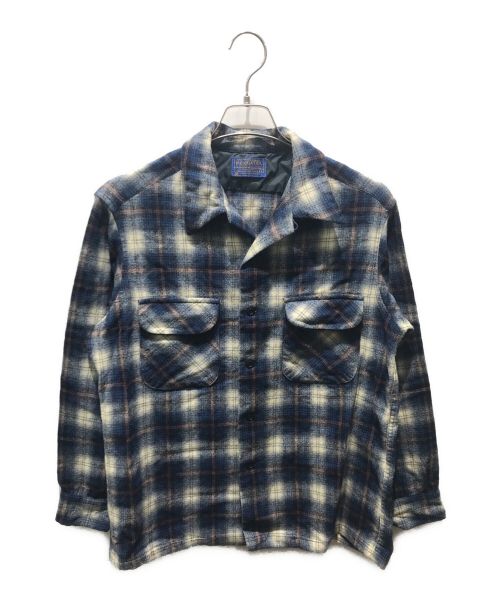 PENDLETON（ペンドルトン）PENDLETON (ペンドルトン) チェックシャツ ブルー サイズ:Lの古着・服飾アイテム