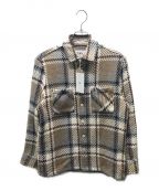 WAX LONDONワックスロンドン）の古着「WHITING OVERSHIRT」｜ベージュ