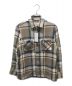 WAX LONDON（ワックスロンドン）の古着「WHITING OVERSHIRT」｜ベージュ