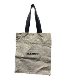 JIL SANDER（ジルサンダー）の古着「キャンバストートバッグ」｜アイボリー