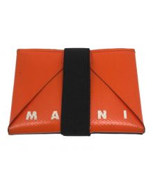 MARNI（マルニ）の古着「カードケース」｜オレンジ×ブラック