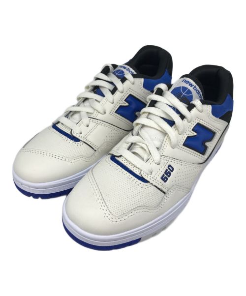 NEW BALANCE（ニューバランス）NEW BALANCE (ニューバランス) ローカットスニーカー　BB550VTA ホワイト×ブルー サイズ:26の古着・服飾アイテム