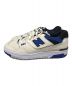 NEW BALANCE (ニューバランス) ローカットスニーカー　BB550VTA ホワイト×ブルー サイズ:26：7000円