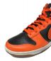 中古・古着 NIKE (ナイキ) ハイカットスニーカー　Dunk High University Chenille Swoosh DR8805-002 オレンジ サイズ:27.5：7000円