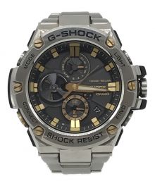 CASIO（カシオ）の古着「リストウォッチ　GST-B100D-1A9JF　G-SHOCK　G-Steel」｜シルバー