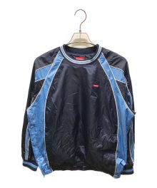 SUPREME（シュプリーム）の古着「Piping Warm Up Pullover　19AW」｜ネイビー