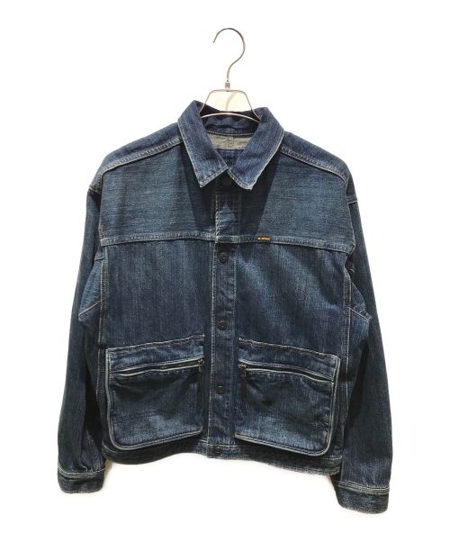 G-STAR RAW（ジースターロゥ）G-STAR RAW (ジースターロゥ) Utility Coach Jacket インディゴ サイズ:Sの古着・服飾アイテム