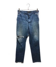 seven by seven（セブンバイセブン）の古着「Rework Denim Trousers　FW2015-7X7RDTR」｜インディゴ