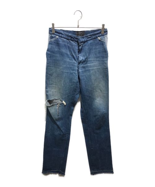 seven by seven（セブンバイセブン）seven by seven (セブンバイセブン) Rework Denim Trousers　FW2015-7X7RDTR インディゴ サイズ:Sの古着・服飾アイテム