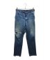 seven by seven（セブンバイセブン）の古着「Rework Denim Trousers　FW2015-7X7RDTR」｜インディゴ