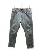 SUPREMEシュプリーム）の古着「5P DENIM STRAIGHT PANTS」｜インディゴ