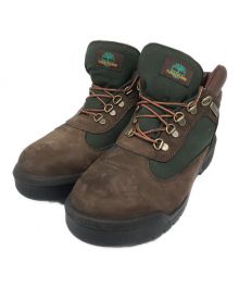 Timberland（ティンバーランド）の古着「FIELD BOOT MID LACE UP WATERPROOF CHOCOLATE　A18A6D47」｜ブラウン