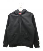 SUPREMEシュプリーム）の古着「windstopper zip up Hooded sweat」｜ブラック