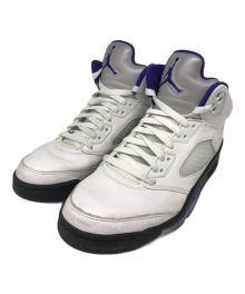 NIKE（ナイキ）の古着「ハイカットスニーカー　Air Jordan 5 "Dark Concord" DD0587-141」｜ホワイト