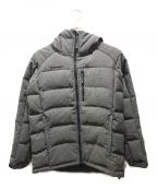 MAMMUTマムート）の古着「SERAC Down Hoody Herringbone　1010-23850」｜グレー