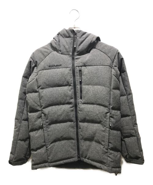 MAMMUT（マムート）MAMMUT (マムート) SERAC Down Hoody Herringbone　1010-23850 グレー サイズ:XSの古着・服飾アイテム