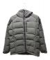 MAMMUT（マムート）の古着「SERAC Down Hoody Herringbone　1010-23850」｜グレー