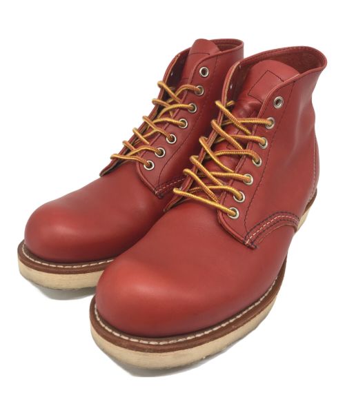 RED WING（レッドウィング）RED WING (レッドウィング) Irish setter　8166  80～90's 白四角犬タグ MADE IN U.S.A. ブラウン サイズ:26.5の古着・服飾アイテム