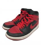 NIKEナイキ）の古着「AIR JORDAN 1 MID　554724-074」｜ブラック×レッド