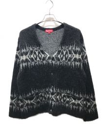 SUPREME（シュプリーム）の古着「Abstract Stripe Cardigan」｜ブラック