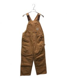 CarHartt（カーハート）の古着「ダブルニーダックオーバーオール」｜ブラウン