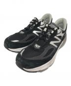 NEW BALANCEニューバランス）の古着「ローカットスニーカー　M990BK6」｜ブラック