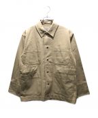 POSTELEGANTポステレガント）の古着「Cotton Duck Blouson　JK23A0004」｜ブラウン