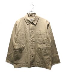 POSTELEGANT（ポステレガント）の古着「Cotton Duck Blouson　JK23A0004」｜ブラウン