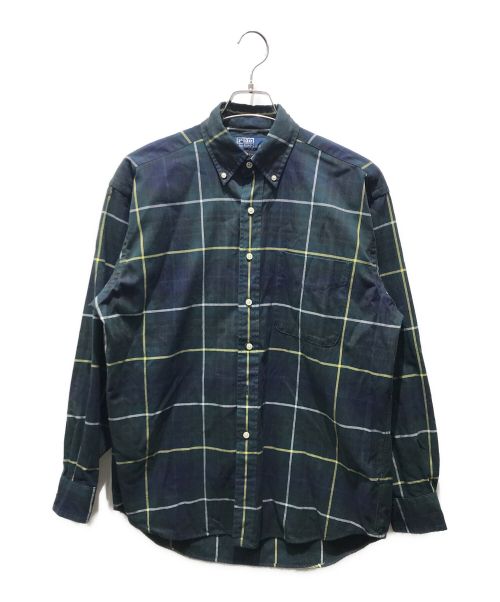 POLO RALPH LAUREN（ポロ・ラルフローレン）POLO RALPH LAUREN (ポロ・ラルフローレン) チェックシャツ　MNPOWOV16823873　THE BIG SHIRT グリーン サイズ:Sの古着・服飾アイテム