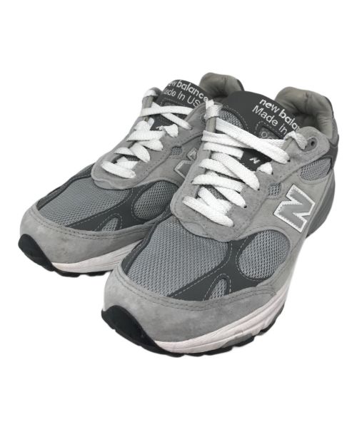 NEW BALANCE（ニューバランス）NEW BALANCE (ニューバランス) ローカットスニーカー　MR993GL グレー サイズ:27の古着・服飾アイテム