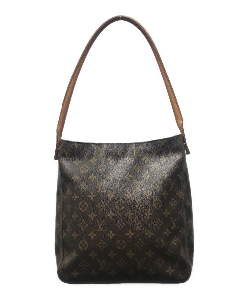 LOUIS VUITTON（ルイ ヴィトン）LOUIS VUITTON (ルイ ヴィトン) ショルダーバッグ　モノグラム　M51145　ルーピングGM ブラウンの古着・服飾アイテム