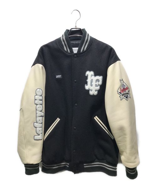 Lafayette（ラファイエット）Lafayette (ラファイエット) WORLD CHAMPS 2021 LF LOGO STADIUM JACKET　LA211014 ブラック×ホワイト サイズ:XXLの古着・服飾アイテム