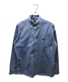 HUMAN MADE（ヒューマンメイド）の古着「PIGMENT DYED BD L/S SHIRT」｜ブルー