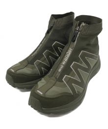 SALOMON×and wander（サロモン×アンドワンダー）の古着「ODYSSEY CSWP Khaki　415648」｜オリーブ