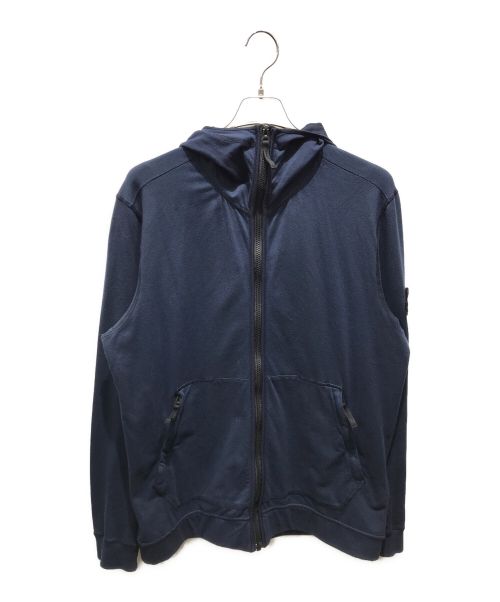 STONE ISLAND（ストーンアイランド）STONE ISLAND (ストーンアイランド) ワッペンハイネックジップパーカー　661560558 ネイビー サイズ:XLの古着・服飾アイテム