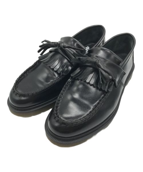 Dr.Martens（ドクターマーチン）Dr.Martens (ドクターマーチン) タッセルローファー　ADRIAN ブラック サイズ:8の古着・服飾アイテム