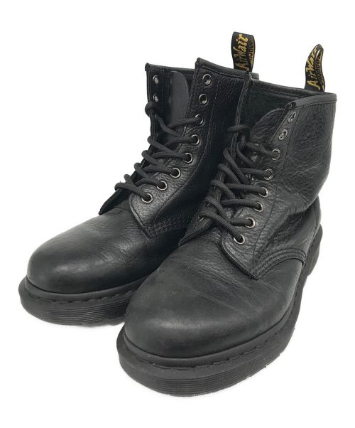 Dr.Martens（ドクターマーチン）Dr.Martens (ドクターマーチン) 8ホールブーツ　1460 TRAINING ブラック サイズ:4の古着・服飾アイテム