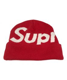 SUPREME（シュプリーム）の古着「big logo beanie」｜レッド