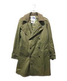 THE NORTH FACE×eYe COMME des GARCONS JUNYAWATANABE MAN（ザ ノース フェイス×アイ コム デ ギャルソン ジュンヤ ワタナベ マン）の古着「トレンチコート　WQ-C901」｜カーキ