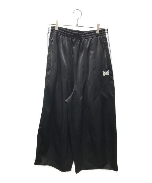 Needles（ニードルズ）Needles (ニードルズ) H.D. Track Pant - POLY SMOOTH NS1603 ブラック×ホワイト サイズ:Sの古着・服飾アイテム