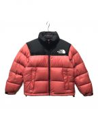 THE NORTH FACEザ ノース フェイス）の古着「Short Nuptse Jacket　NDW91952」｜ピンク