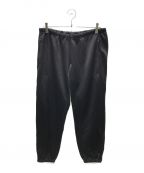 Needlesニードルズ）の古着「ZIPPED SWEAT PANT　MR308」｜ブラック