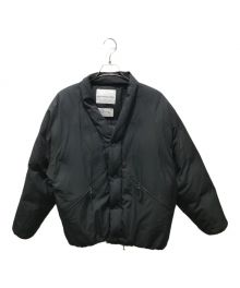 WHITE MOUNTAINEERING×TAION（ホワイトマウンテ二アニング×タイオン）の古着「TWILLED DOWN HANTEN JACKET　WM2173204」｜ブラック