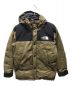 THE NORTH FACE（ザ ノース フェイス）の古着「マウンテンダウンジャケット　ND91837」｜カーキ